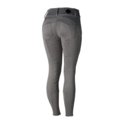 Horze Women's Rhea Full Seat Thermo Breeches W/Back Pockets - Charcoal Grey -Kensington Shop 498320 800 800