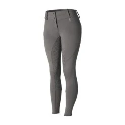 Horze Women's Rhea Full Seat Thermo Breeches W/Back Pockets - Charcoal Grey -Kensington Shop 498321 800 800