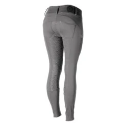 Horze Kids' Rhea Full Seat Thermo Breeches W/Back Pockets - Charcoal Grey 6 Horze Kids' Rhea Full Seat Thermo Breeches W/Back Pockets - Charcoal Grey -Kensington Shop 498383 800 800