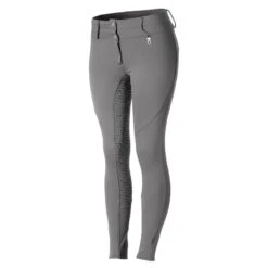 Horze Kids' Rhea Full Seat Thermo Breeches W/Back Pockets - Charcoal Grey 7 Horze Kids' Rhea Full Seat Thermo Breeches W/Back Pockets - Charcoal Grey -Kensington Shop 498384 800 800