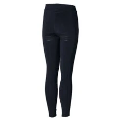 Horze Kids' Full Seat Tights W/Silicone Grip - Dark Dark Blue -Kensington Shop 498779 800 800