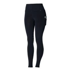 Horze Women's Zelda Full Seat Tights W/Silicone Grip - Dark Dark Blue -Kensington Shop 499459 800 800