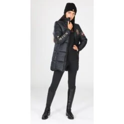 Shires Aubrion Women's Team Padded Coat - Black -Kensington Shop 501994 800 800