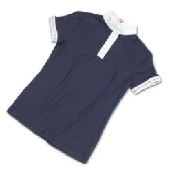Shires Aubrion Kids' Chester Show Shirt - Navy