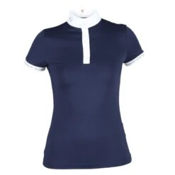 Shires Aubrion Women's Chester Show Shirt - Navy