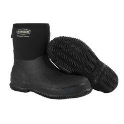 Mudruckers Waterproof Mid Boot - Black