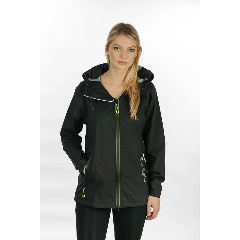 Horseware H20 Jacket - Black/Black 3 Horseware H20 Jacket - Black/Black - Image 3