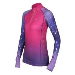Shires Aubrion Women's Hyde Park Cross Country Shirt - Amethyst