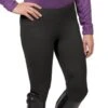 Ovation Women's Signature Knee Patch Flexion Tights - Black