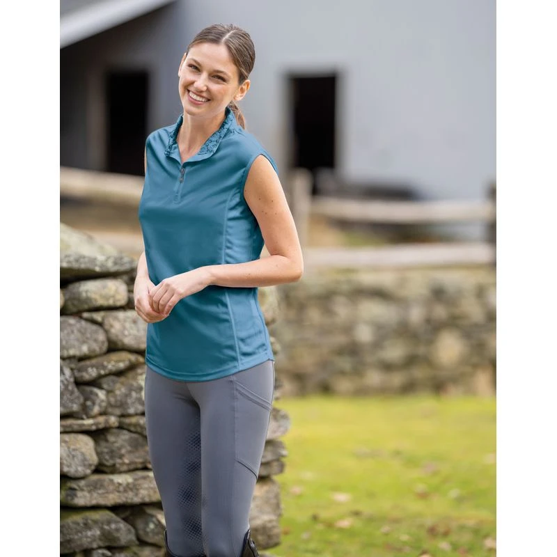 Ovation Women's Signature Full Seat Flexion Tights - Storm Grey 2 Ovation Women's Signature Full Seat Flexion Tights - Storm Grey - Image 2