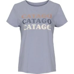 Catago Women's Touch Short Sleeve Tee Shirt - Eventide