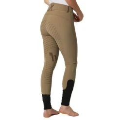 Horze Women's Melody High Waist Micro Silicone Full Seat Breeches - Mermaid -Kensington Shop 530711 800 800
