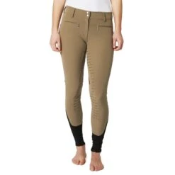 Horze Women's Melody High Waist Micro Silicone Full Seat Breeches - Mermaid -Kensington Shop 530712 800 800