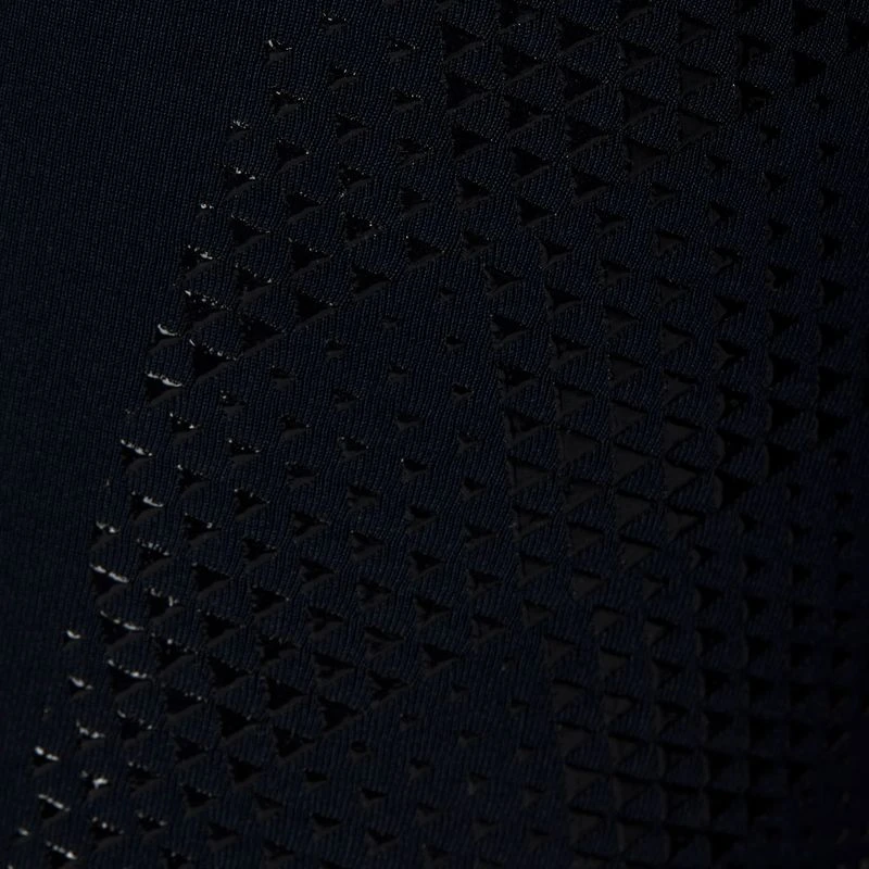 Horze Women's High Waist Full Seat Tights W/Phone Pocket - Dark Navy 4 Horze Women's High Waist Full Seat Tights W/Phone Pocket - Dark Navy - Image 4