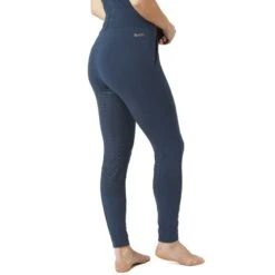 Horze Women's Remy Organic Cotton Full Seat Tights - Obscure Night Dark Blue 6 Horze Women's Remy Organic Cotton Full Seat Tights - Obscure Night Dark Blue -Kensington Shop 531028 800 800