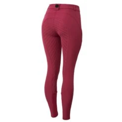Horze Women's Mila Full Seat Breeches - Anemone Dark Pink