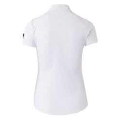 Horze Women's Sianna Short Sleeved Show Shirt W/ Lace Shoulders - White -Kensington Shop 531606 800 800