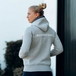 B Vertigo Women's Gianna Full Zip Hoodie - Ash Gray -Kensington Shop 531683 800 800