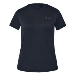 Horze Women's Tabitha Summer Tee Shirt - Dark Navy