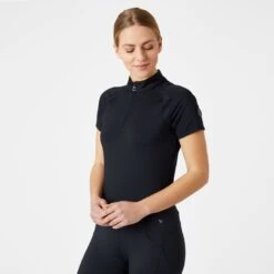 Horze Women's Mia Short Sleeved Training Shirt - Dark Navy 8 Horze Women's Mia Short Sleeved Training Shirt - Dark Navy -Kensington Shop 531983 800 800