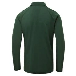 Horze Kids' Tiana Long Sleeved Polo - Mountain View Green -Kensington Shop 532447 800 800