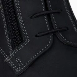 Horze Kids' Blake Front Zip Paddock Boots - Black -Kensington Shop 532821 800 800