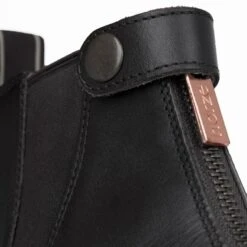 Horze Women's Rose Front Zip Paddock Boots - Black 7 Horze Women's Rose Front Zip Paddock Boots - Black -Kensington Shop 533626 800 800