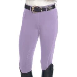 Ovation Women's Aerowick GripTec Knee Patch Tight - Lavender