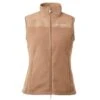 B Vertigo Women's Caroline Fleece Vest - Tiger's Eye Brown
