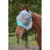 Weatherbeeta Comfitec Fine Mesh Mask - Grey/Turquoise