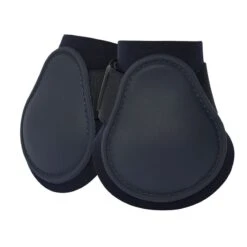 Horze Alex Pony Neoprene-Lined Fetlock Boots - Dark Navy
