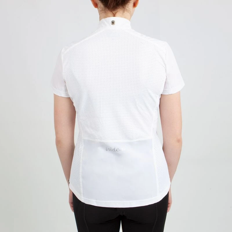 Irideon Kids' Luna Coolstretch Short Sleeve Jersey - White 2 Irideon Kids' Luna Coolstretch Short Sleeve Jersey - White - Image 2