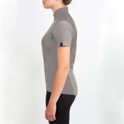 Irideon Women's Luna Coolstretch Short Sleeve Jersey - Dove Grey -Kensington Shop 540071 800 800