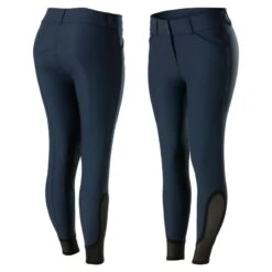 Equinavia Women's Maud Knee Patch Breeches - Navy