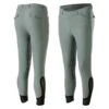 Equinavia Men's Erik Knee Patch Breeches - Steel Grey