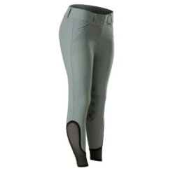 Equinavia Women's Maud Knee Patch Breeches - Steel Grey -Kensington Shop 540793 800 800