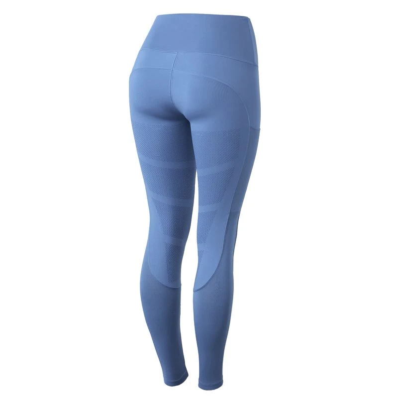 Horze Women's Adelaide Full Seat High Waist Tights - Infinity Blue 1 Horze Women's Adelaide Full Seat High Waist Tights - Infinity Blue