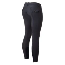 Horze Men's Damien Knee Patch Breeches - Dark Navy