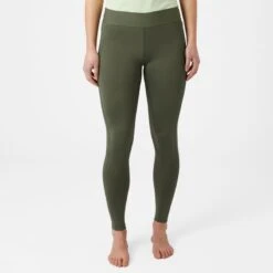 Horze Women's Tessa Full Seat Riding Tights - Olivine Green -Kensington Shop 542868 800 800