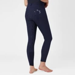 Horze Women's Kaitlin Full Seat Breeches - Peacoat Dark Blue -Kensington Shop 542883 800 800