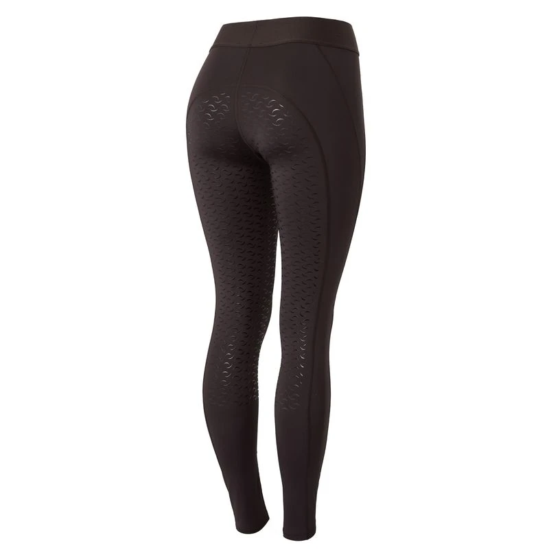 Horze Women's Tessa Full Seat Riding Tights - After Dark Brown 1 Horze Women's Tessa Full Seat Riding Tights - After Dark Brown