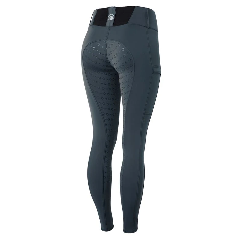Horze Women's Minka Flex Firming Full Seat Breeches - Obscure Night Dark Blue 1 Horze Women's Minka Flex Firming Full Seat Breeches - Obscure Night Dark Blue