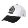 B Vertigo Women's Satin Cap - White/Dark Navy