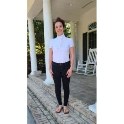 FITS Women's Ruffles II Show Shirt - White -Kensington Shop 545688 800 800