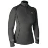 Woof Wear Women's Performance Quarter Zip Riding Shirt - Charcoal