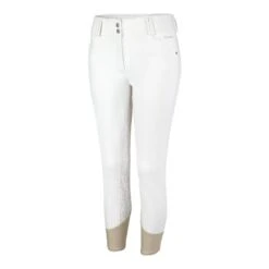 RJ Classics Women's Aria Silicon Full Seat Breeches - White