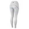 Horze Women's Nicki Breathable Technical Full Seat Tights - Pebble Grey