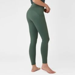 Horze Women's Ginny Full Seat Tights - Cilantro Green -Kensington Shop 548039 800 800