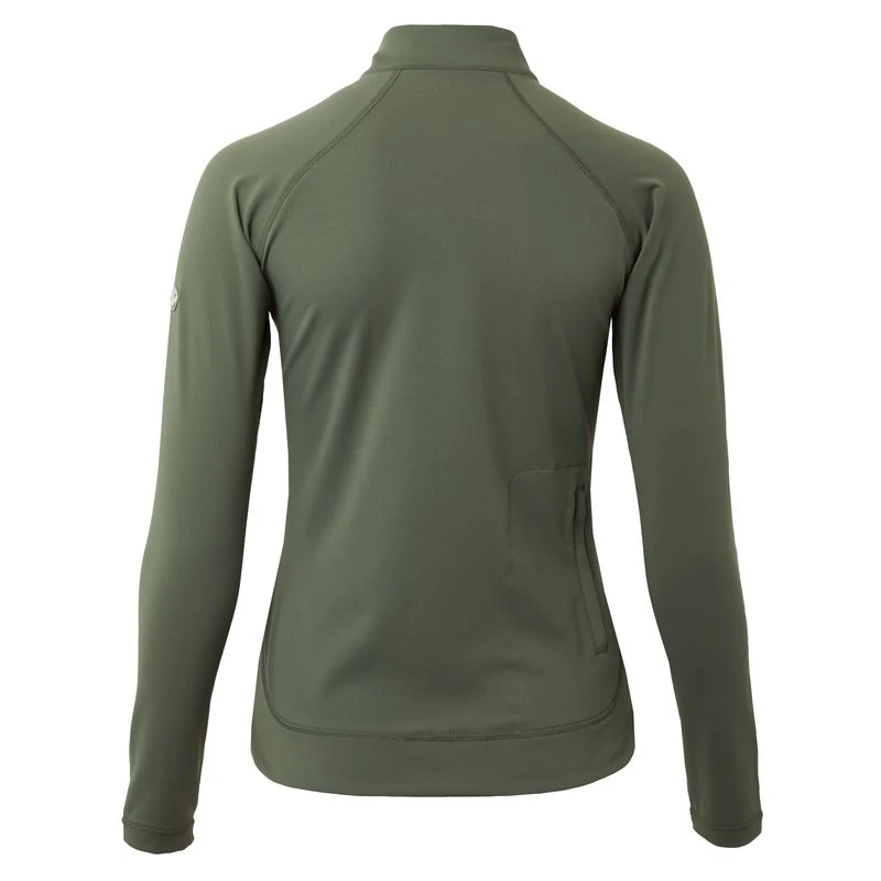 B Vertigo Women's Davina Long Sleeved Quick Dry Training Shirt - Wild Grass Green 4 B Vertigo Women's Davina Long Sleeved Quick Dry Training Shirt - Wild Grass Green - Image 4
