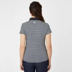 Horze Women's Jessie Polo Shirt - Dark Navy/White -Kensington Shop 548777 800 800